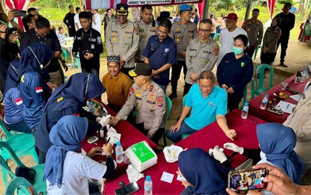 Cek Kesehatan Gratis Bersama Polda Babel