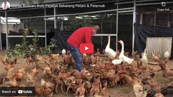 Dulu Pejabat Sekarang Petani