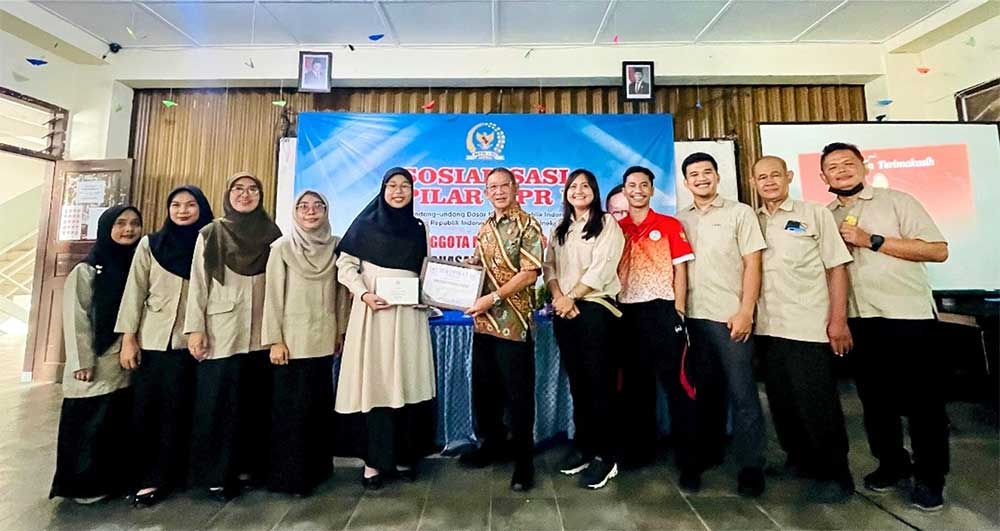 Sosialisasi Empat Pilar di SMK Bhakti